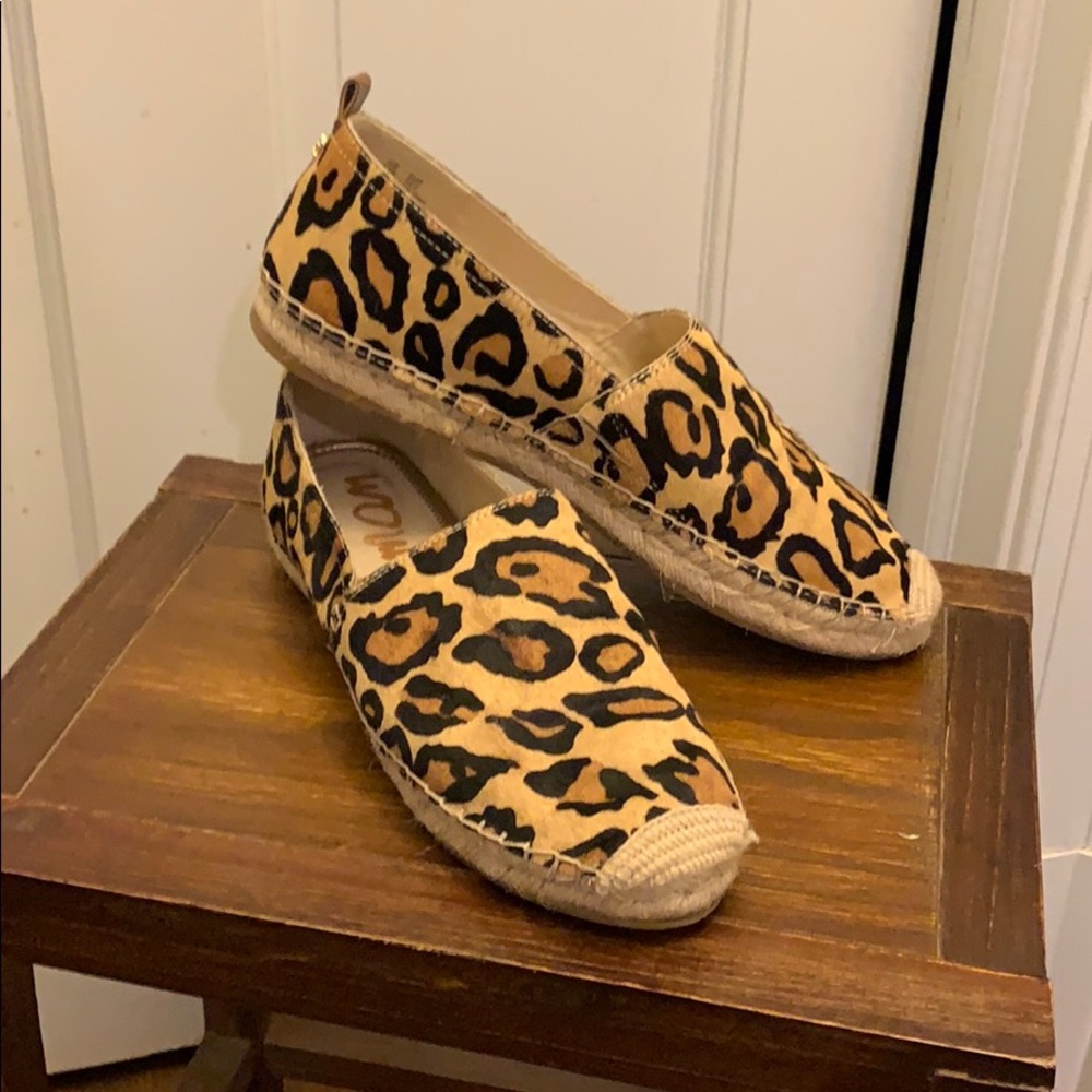 Sam Edelman Leopard Espadrilles